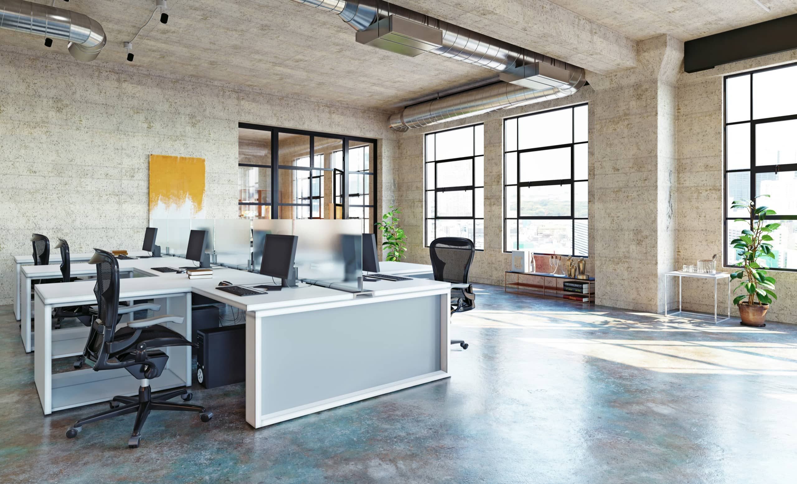 A modern school district workspace