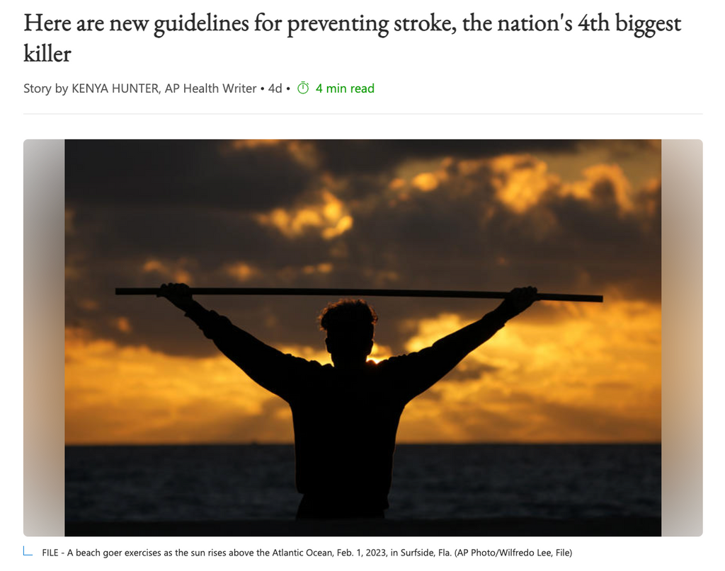 New Guidelines for Preventing Stroke